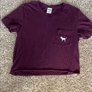 Cropped PINK t-shirt